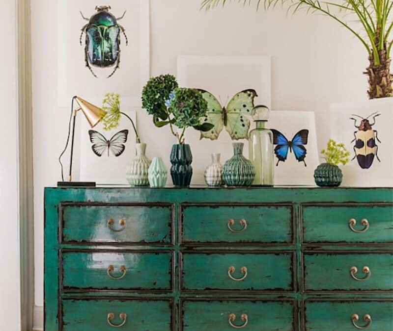 Rénovation d'une commode style industriel, upcycling meuble avec le Goût du meuble.